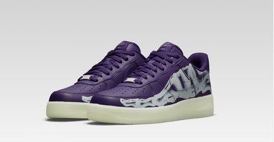 NIKE AIR FORCE 1 PURPLE SKELETON – RAFFLES OPEN