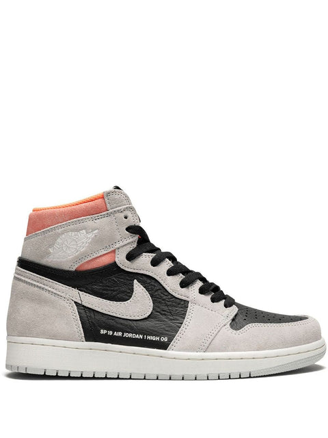 Air Jordan 1 Retro - Hi "Neutral Grey Hyper Crimson"