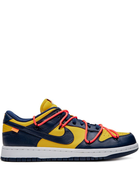 Nike Dunk Low - / Off White / "University Gold Midnight Navy"